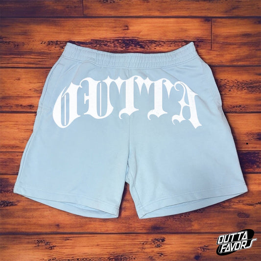 Outta Favors Baby Blue Shorts
