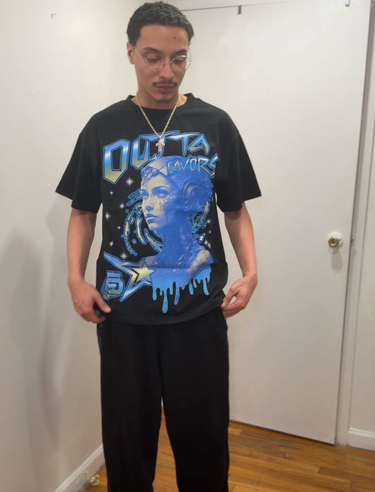 FUTURE "BLUE HOLO" TEE