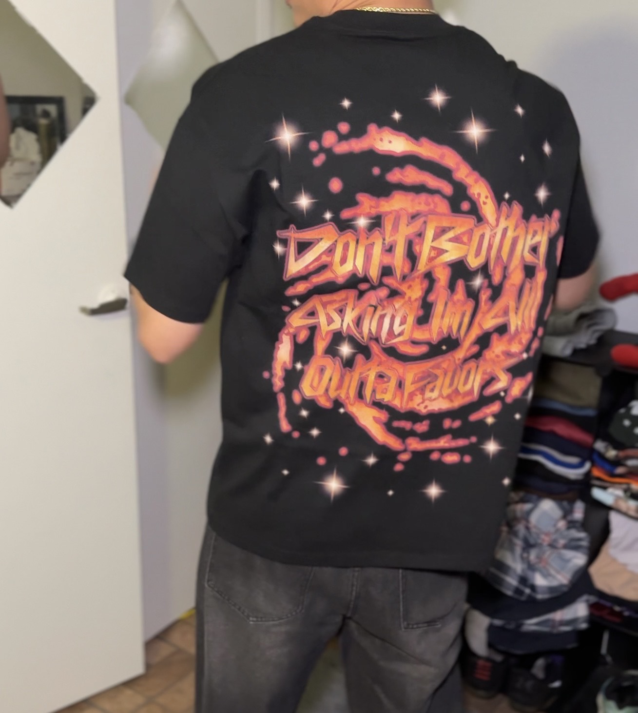 FUTURE "SCARLET HOLO" TEE
