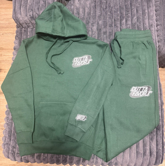 Outta Favors Military Green Sweatsuit (Set)